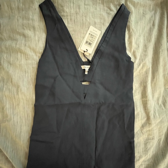 NEW! Reiss Emi V-Neck Tank Top - Size 4 - Picture 4 of 6